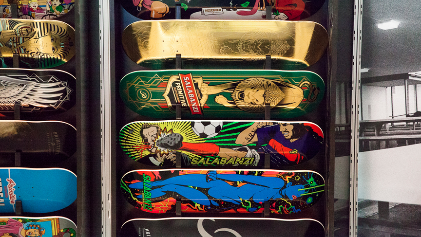 bastien salabanzi pro for primitive skateboarding