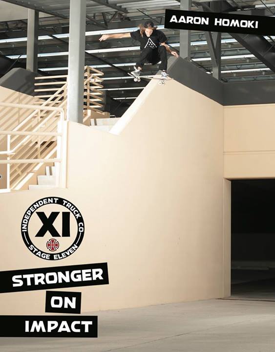 Aaron Homoki "JAWS": Independent Trucks Ad