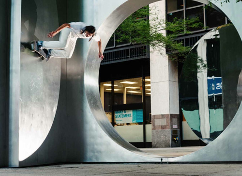 Alex Olson: Wallride Photo