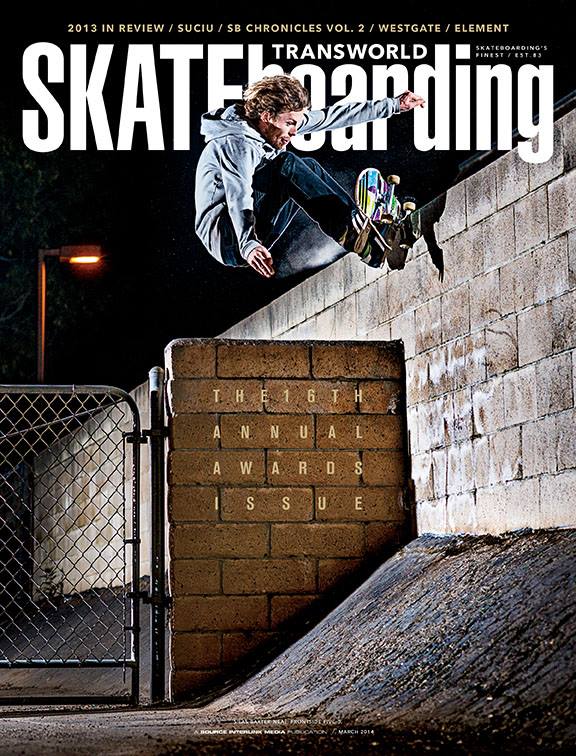 Silas Baxter-Neal Transworld Cover
