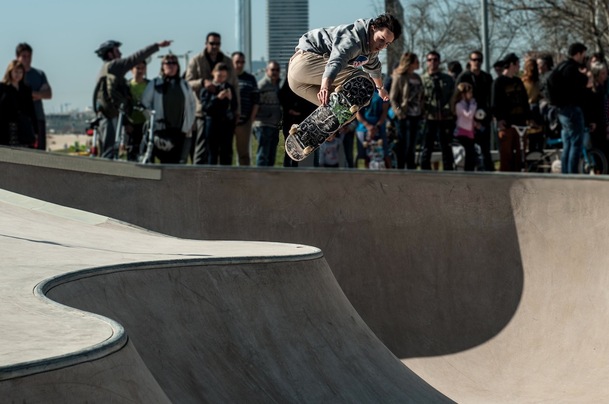 Fotos y Vídeo: Skatepark Mar de la Bella Barcelona