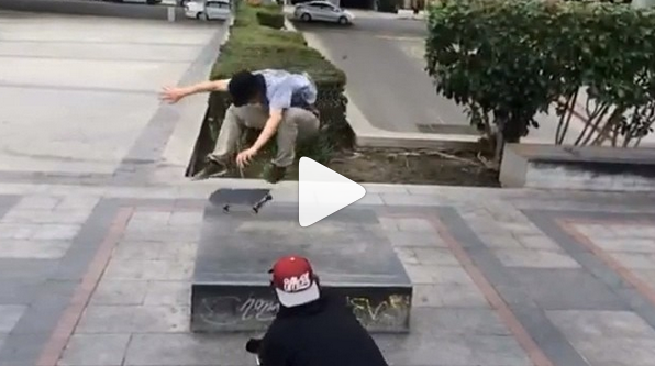 Janoski prueba la Habitat con 'lija de corcho' en Barcelona