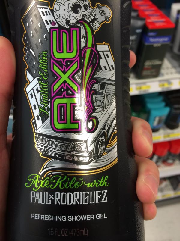 Paul Rodriguez's AXE Gel