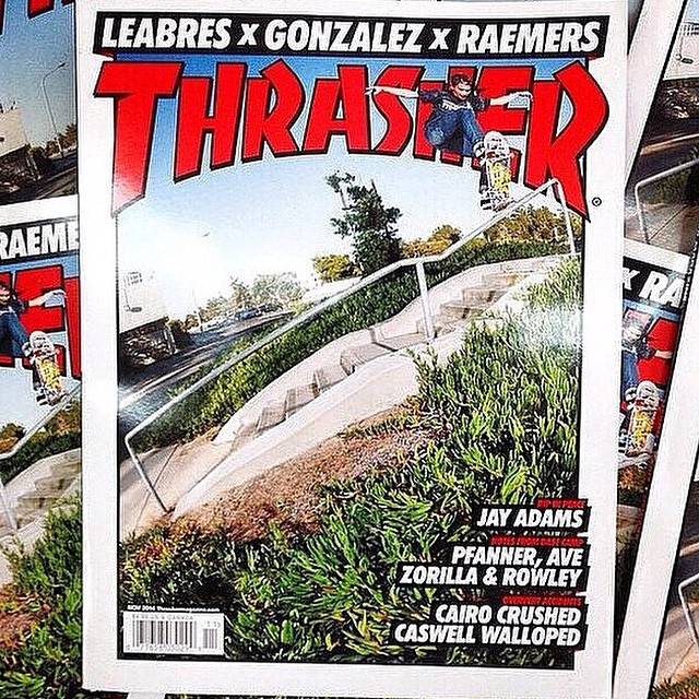 Jeremy Leabres Thrasher Cover