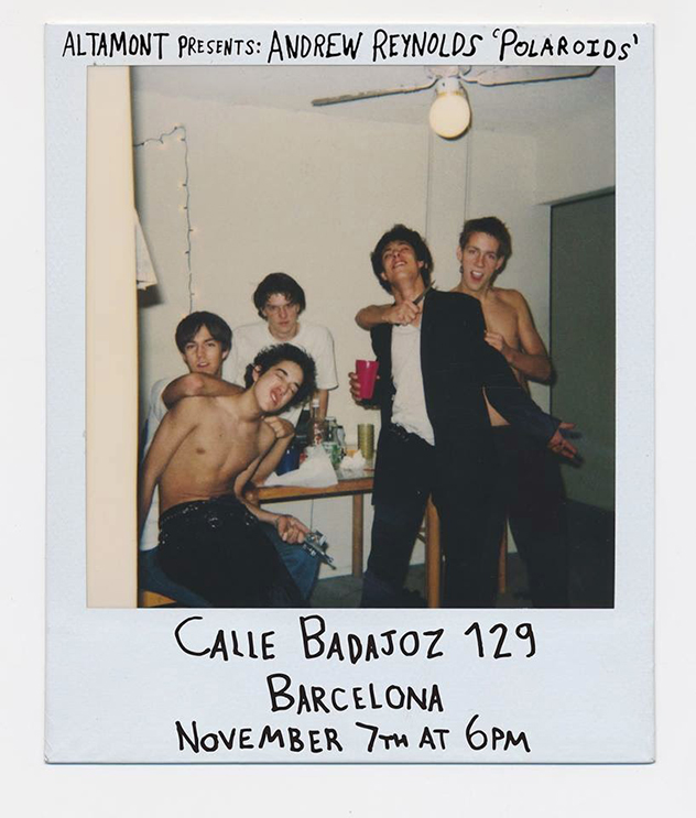 Andrew Reynolds "Polaroids" - Barcelona