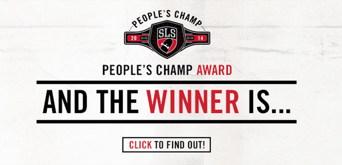 SLS People's Champ Award: And the winner is... 