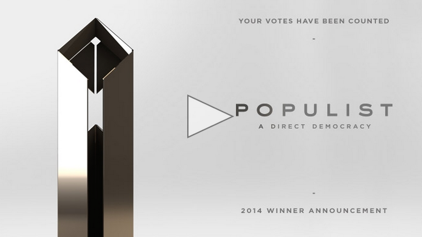 And the Populist 2014 is...