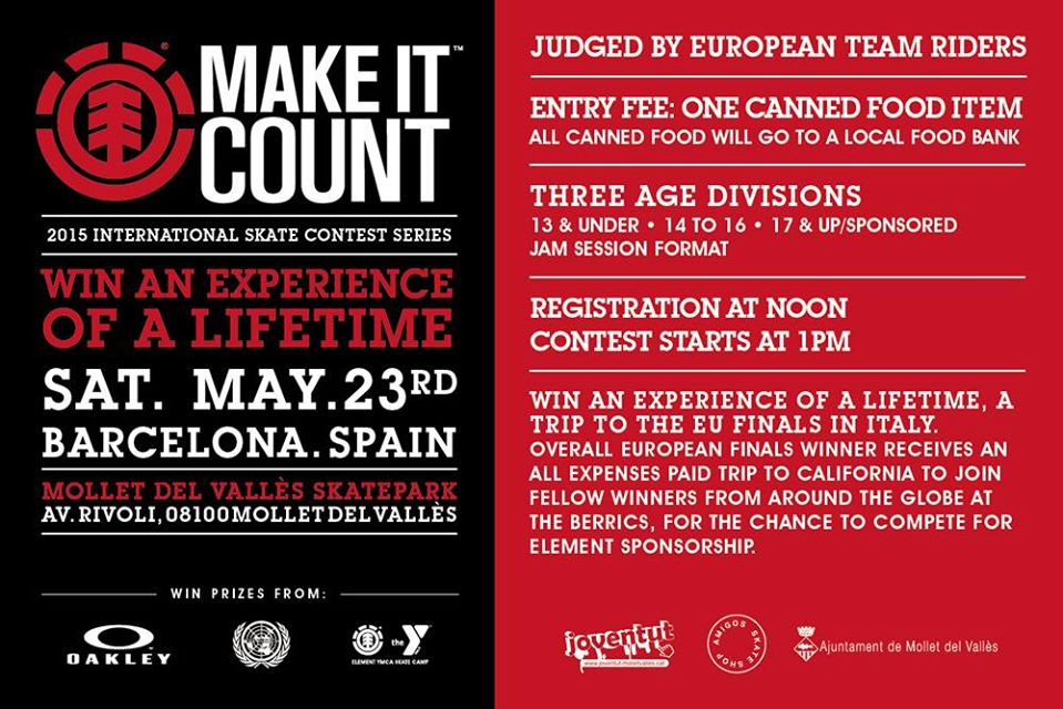 Vuelve el "Element: Make It Count" a España