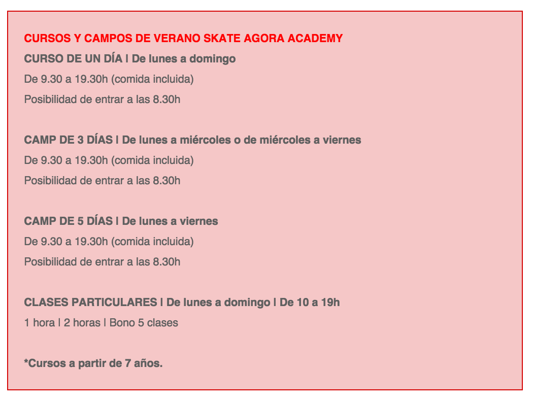 Arranca la Skate Agora Academy con JM Roura