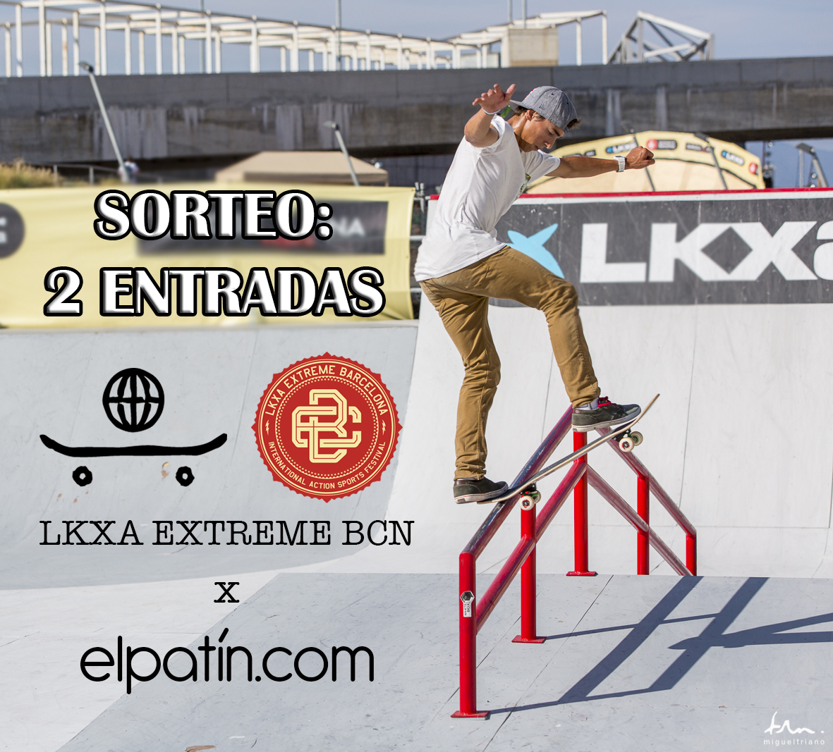 Extreme Barcelona: Sorteo entradas x elpatín.com