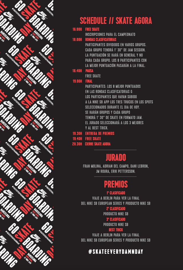 Nike SB la vuelve a liar para el #GoSkateDay