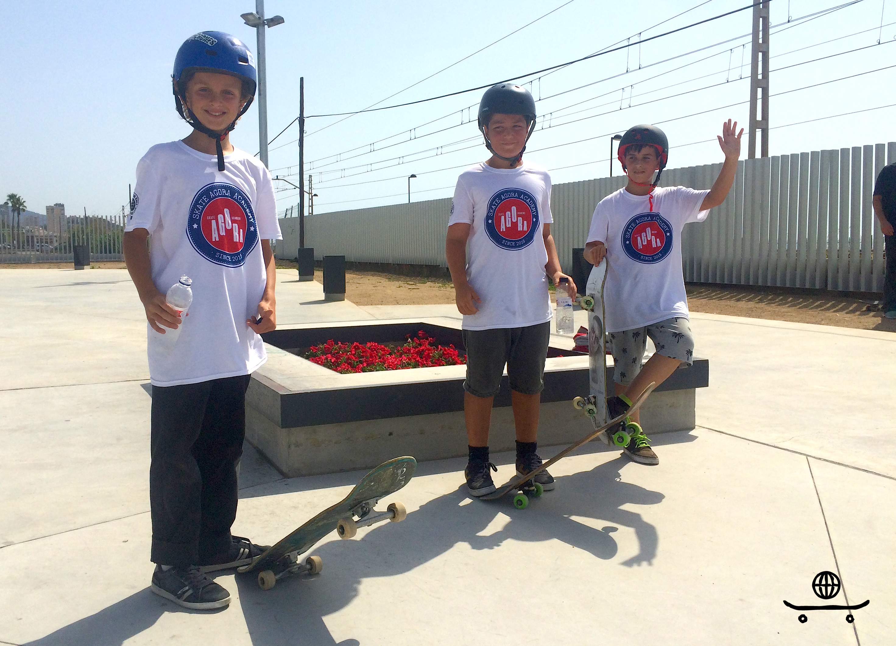 Comienzan las clases en el Skate Agora Academy
