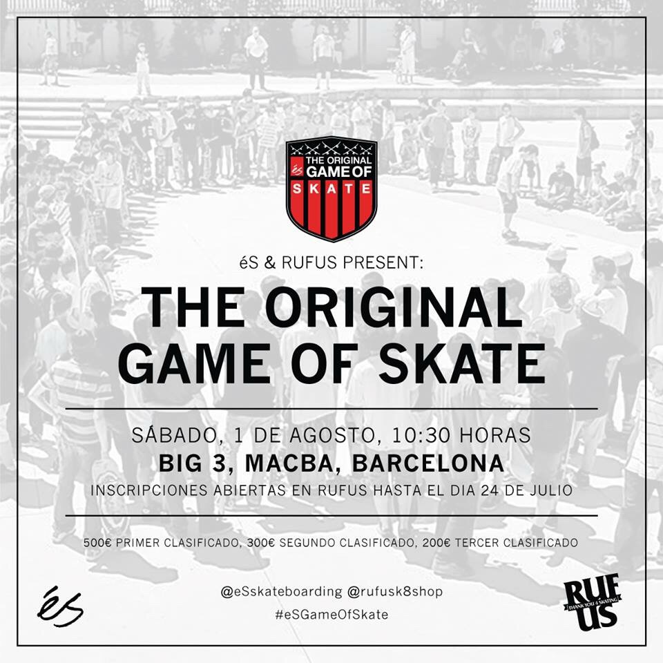 éS celebra en el MACBA el 'The Original Game of SKATE'
