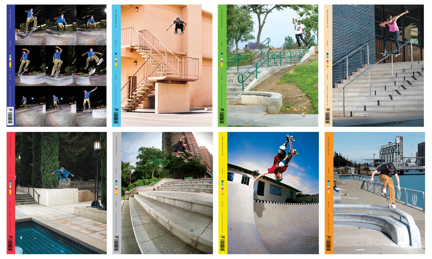 The Skateboard Mag 139: Covers