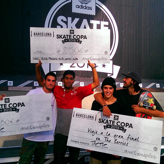 Tactic gana el Adidas Skate Copa en BCN
