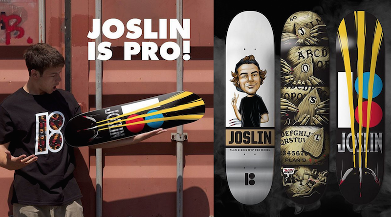 ¡CHRIS JOSLIN YA ES PRO!
