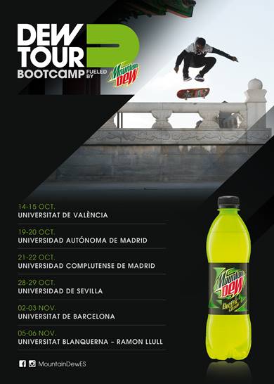 ¿Qué es el Dew Tour Bootcamp?
