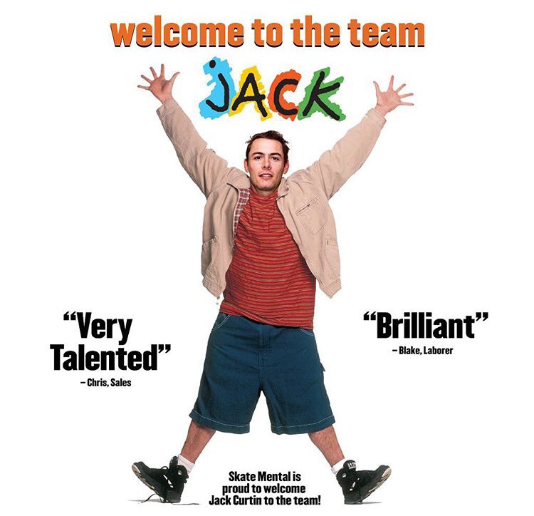 Jack Curtin sustituye a O'Neill en Skate Mental