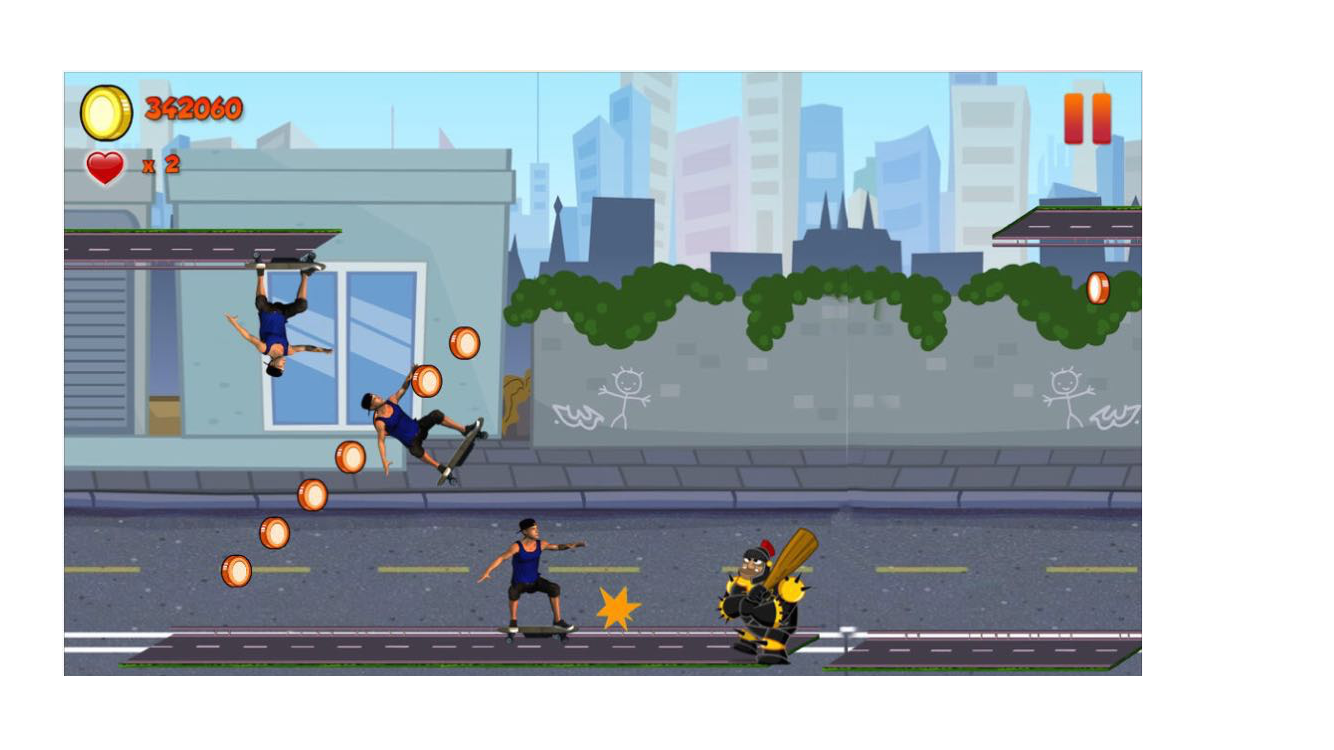 skate libre gravedad superior