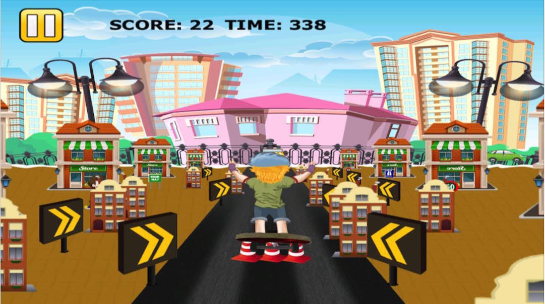 skate de ciudad extremo