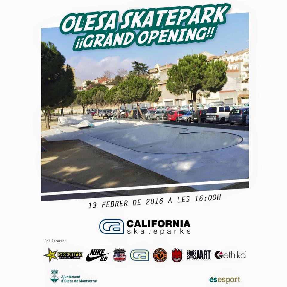 Inauguración del Park de Olesa de Montserrat