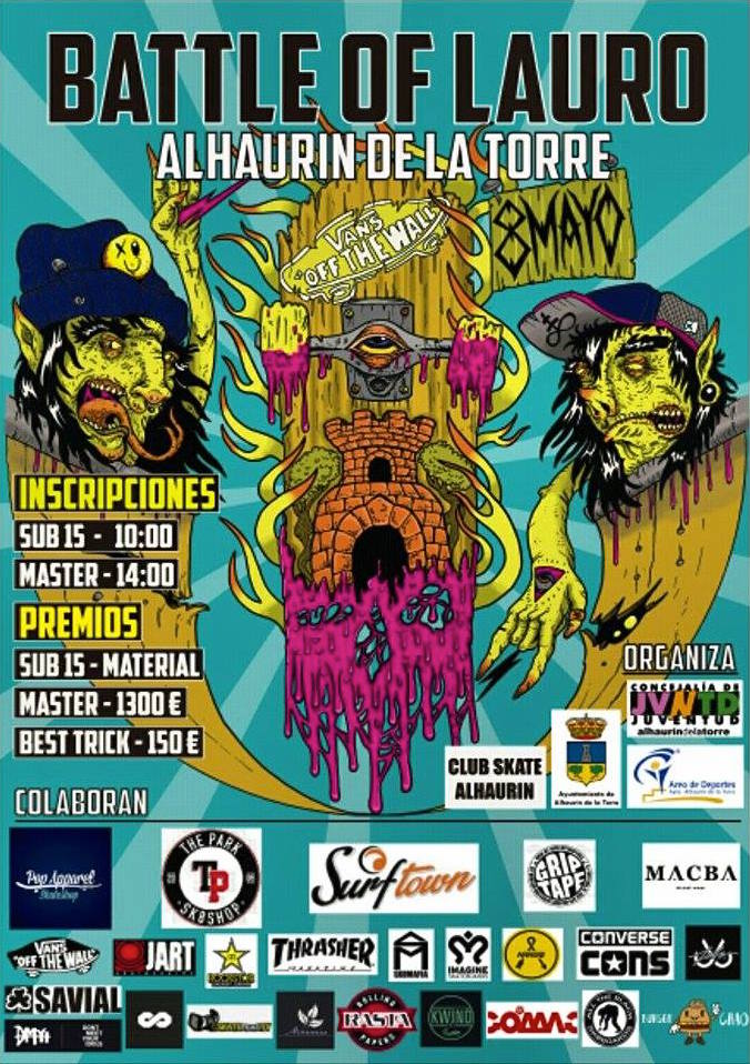 Málaga acogerá el 'Battle of Lauro' el 8  de mayo