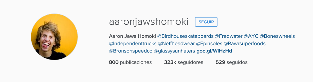 Aaron 'Jaws' Homoki, con Nike SB