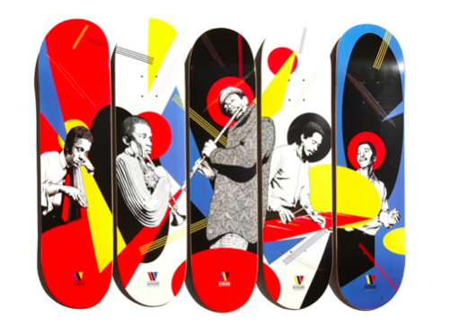 skate arte tablas western edition jazz 