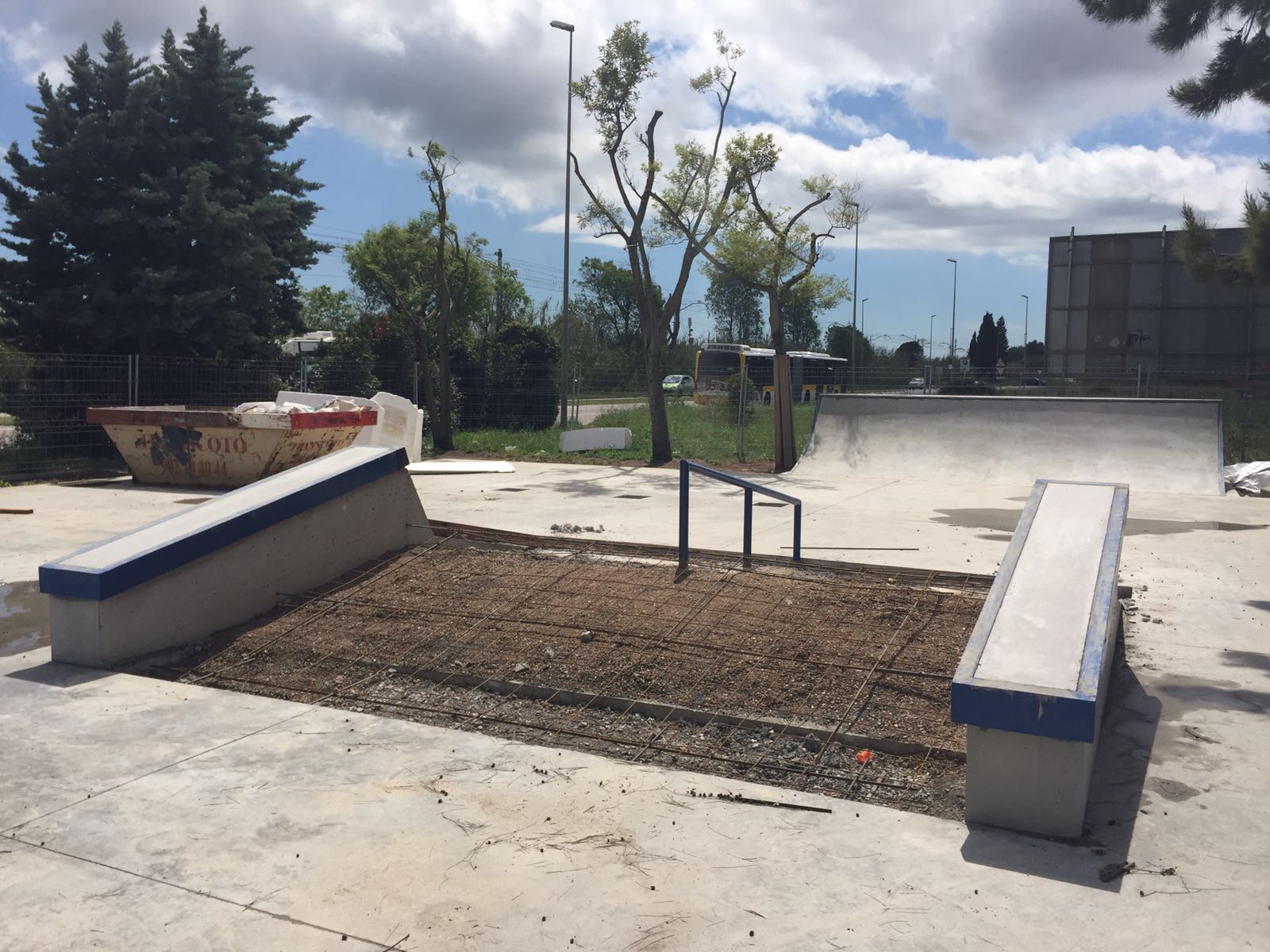 El nuevo skatepark de Gavà, a días de su inauguración