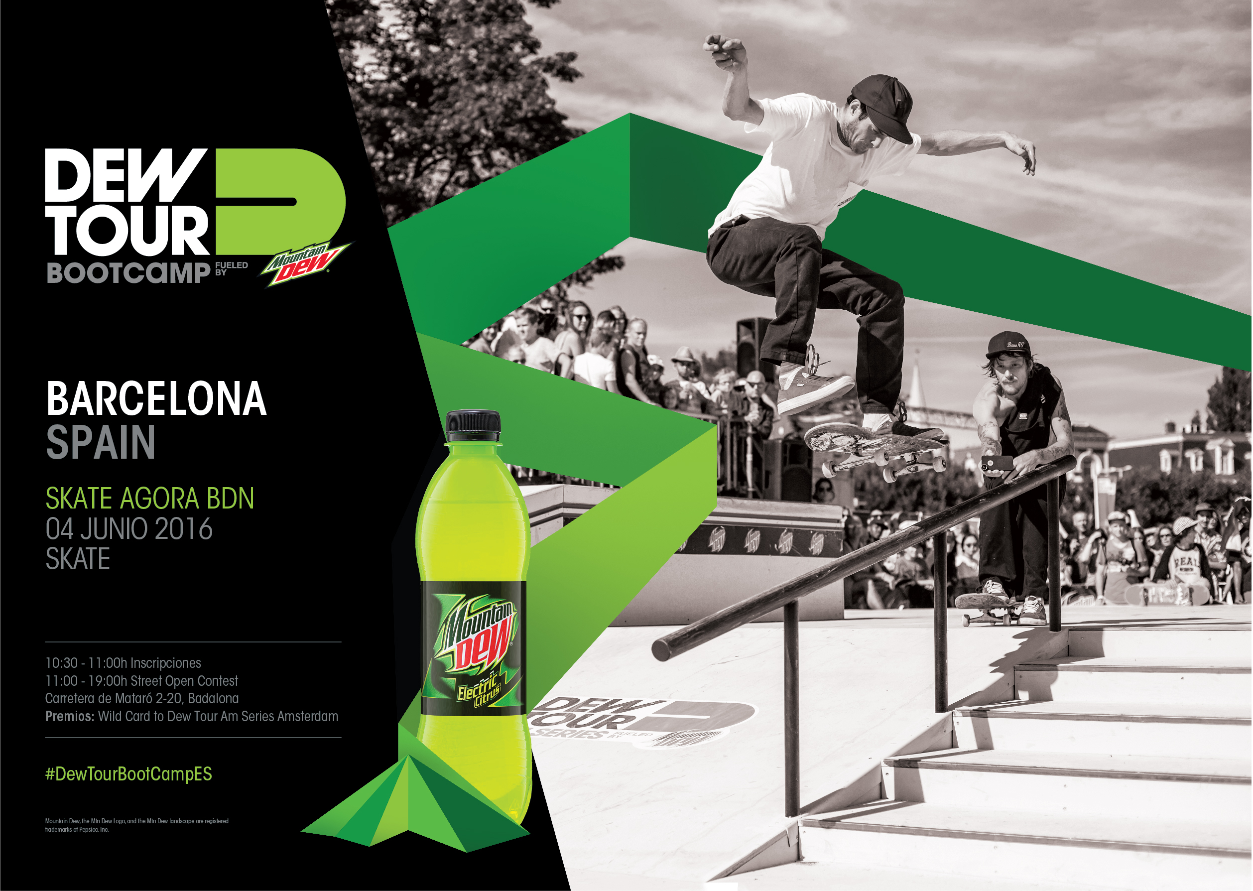 Más sorpresas para el 'Bootcamp' de Mountain Dew en Barcelona