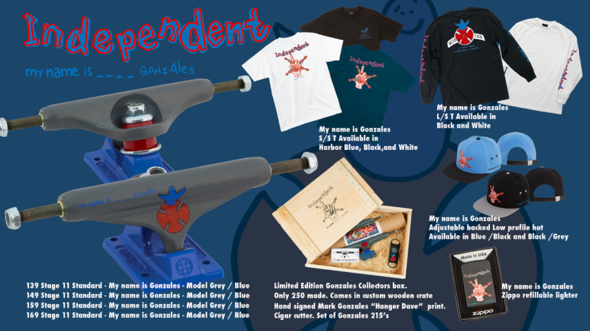 Gonz patina su nueva colección de Independent