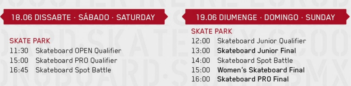 imaginExtreme Barcelona '16: Información general