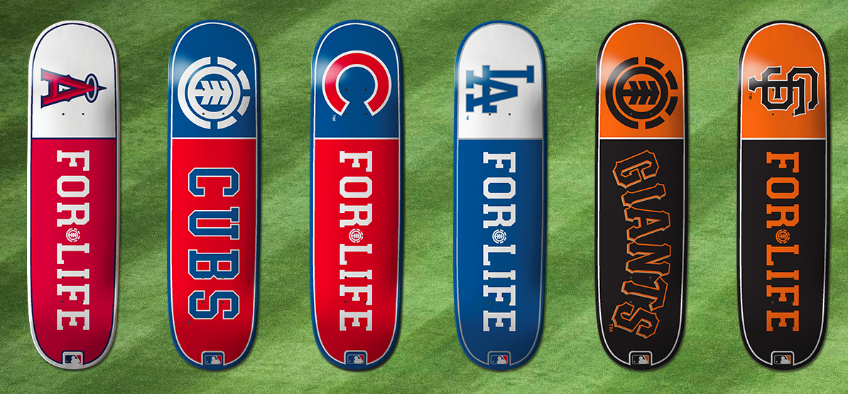 Baseball y Skate unidos por Element