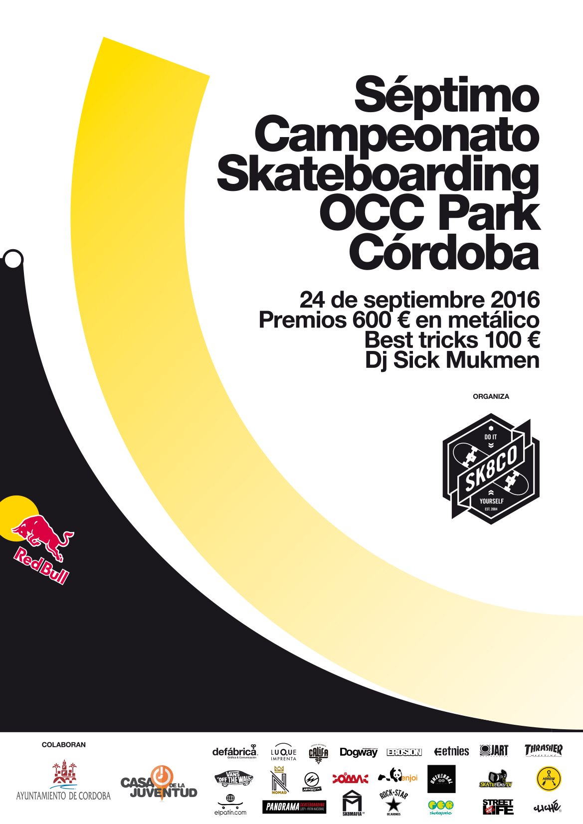 El OCC Park de Córdoba, a punto de acoger el 7º Campeonato de Skate
