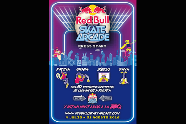 Barbacoa, Red Bull y engorile en el Skate Agora