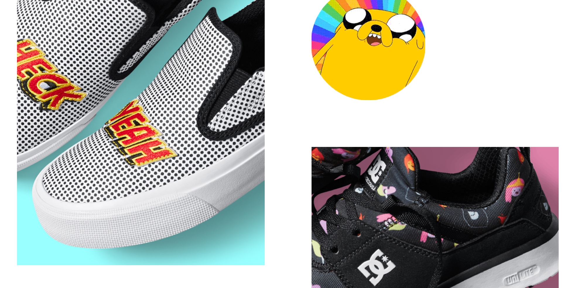 dc shoes adventure time