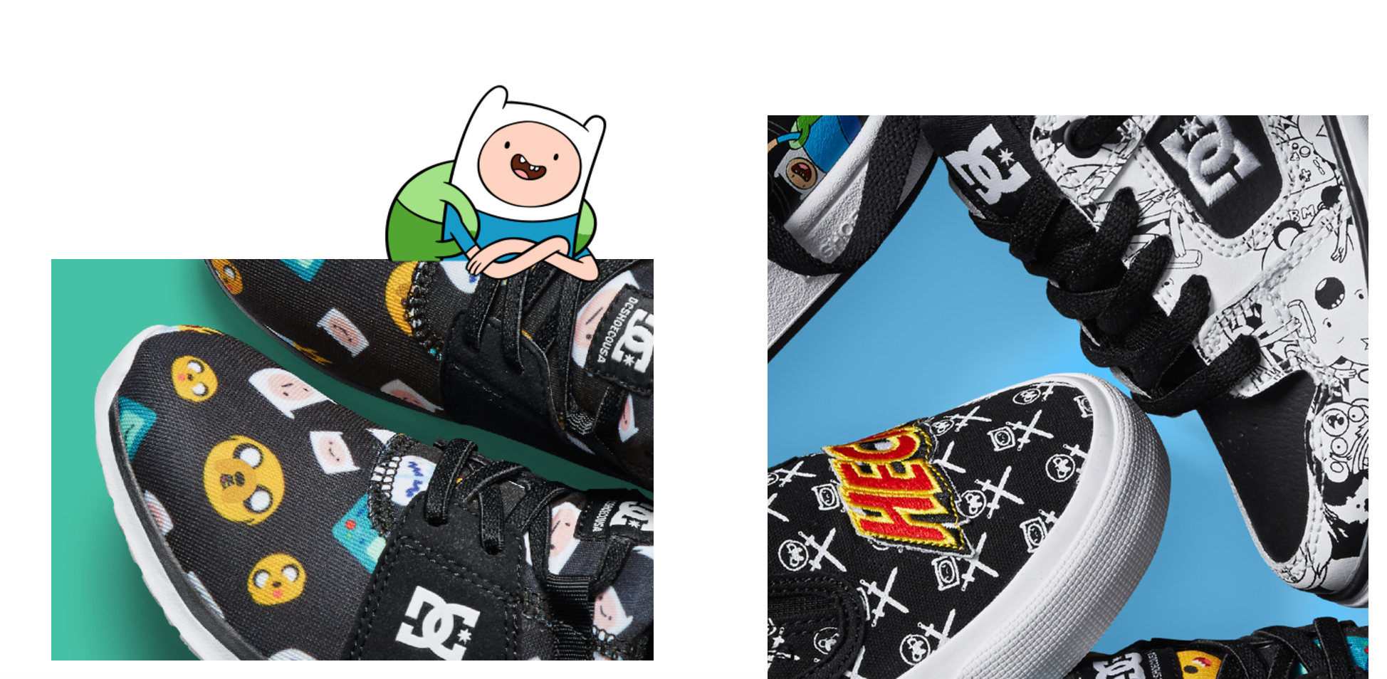 dc shoes adventure time