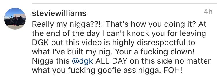 Stevie Williams, contra Rodrigo TX: '¡Eres un puto payaso!'