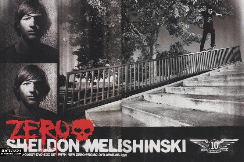 Sheldon Meleshinski: La historia del skater con un solo ojo