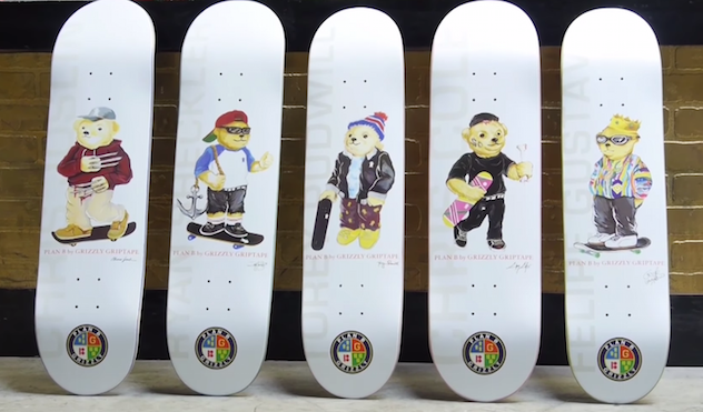 El 'team' de Plan B estrena la 'collabo' con Grizzly