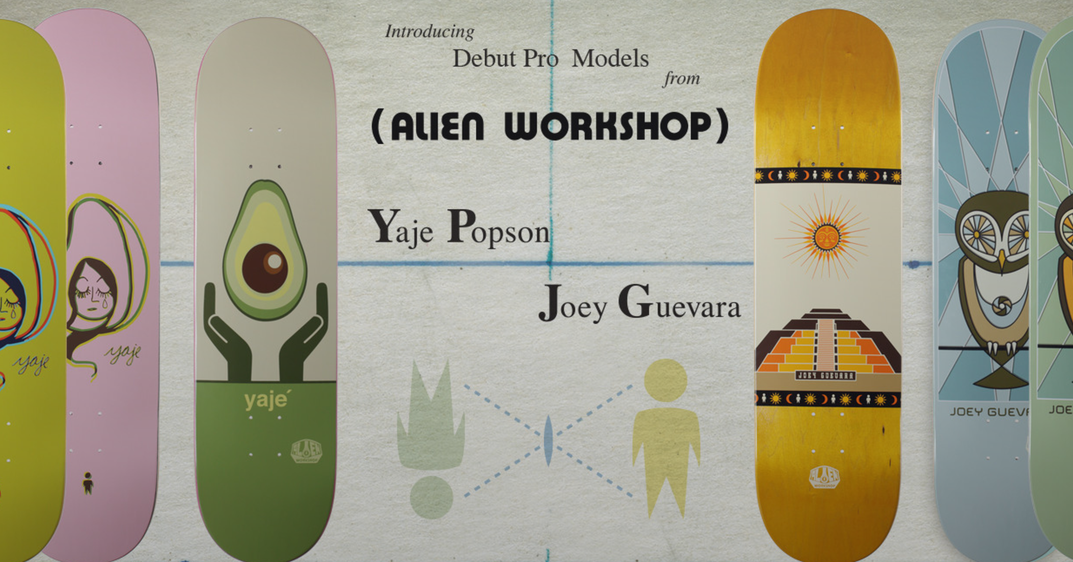 Alien Workshop presenta a sus dos nuevos Pros