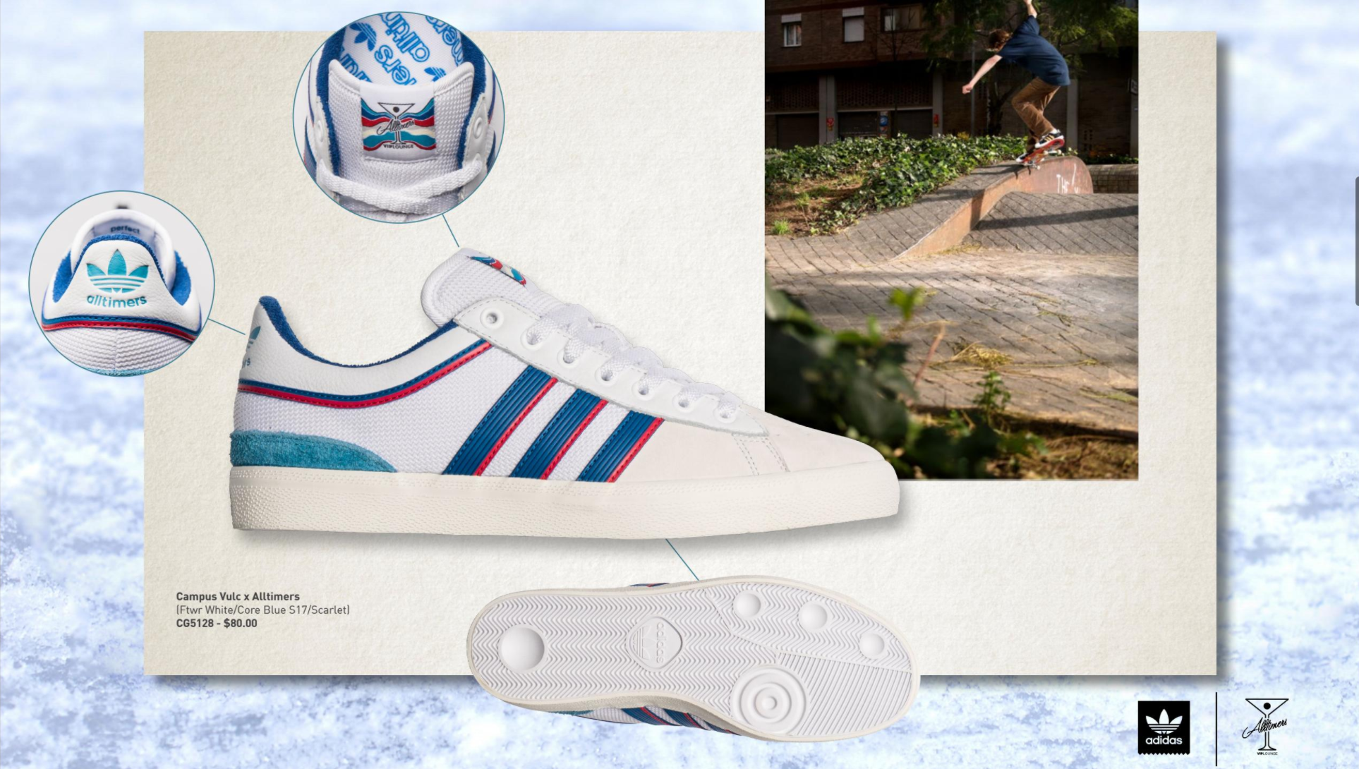 Alltimers presenta su colaboración con Adidas