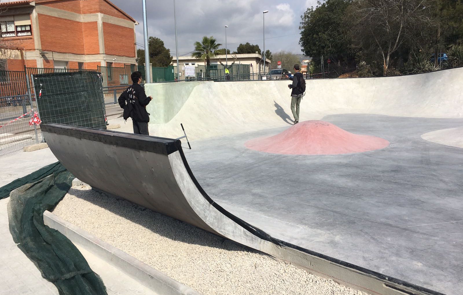 Terminan el Skatepark de Les Roquetes (Barcelona)