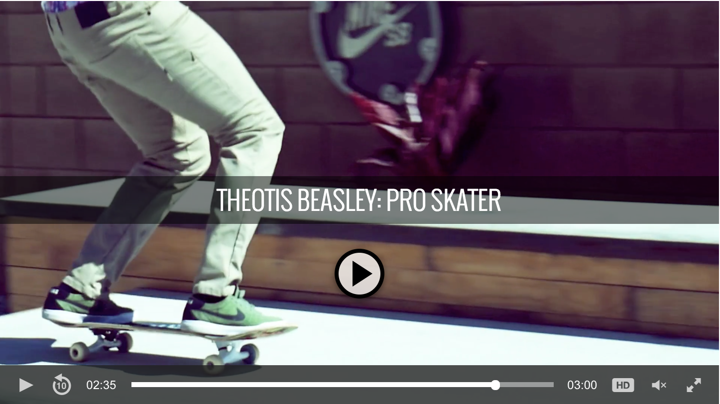 'Yo era un Niño Rata de Skateshop' - Theotis Beasley