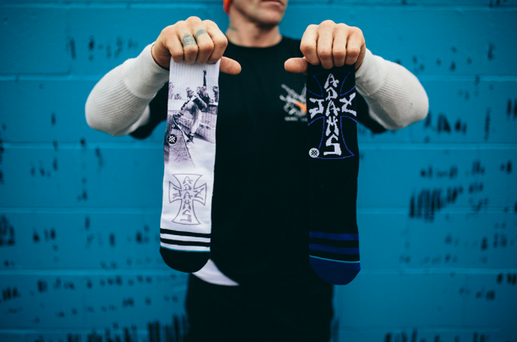 Stance estrena una 'collabo' con Jay Adams