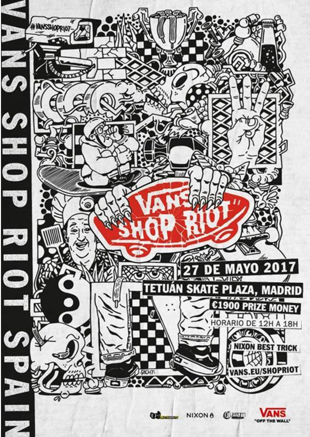 El 'Vans Shop Riot' vuelve a Madrid este mes de mayo