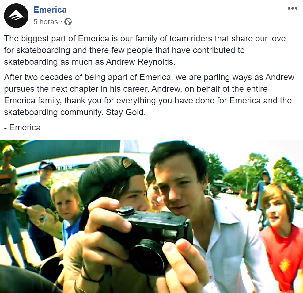 Andrew Reynolds, cazado con unas Vans en los pies