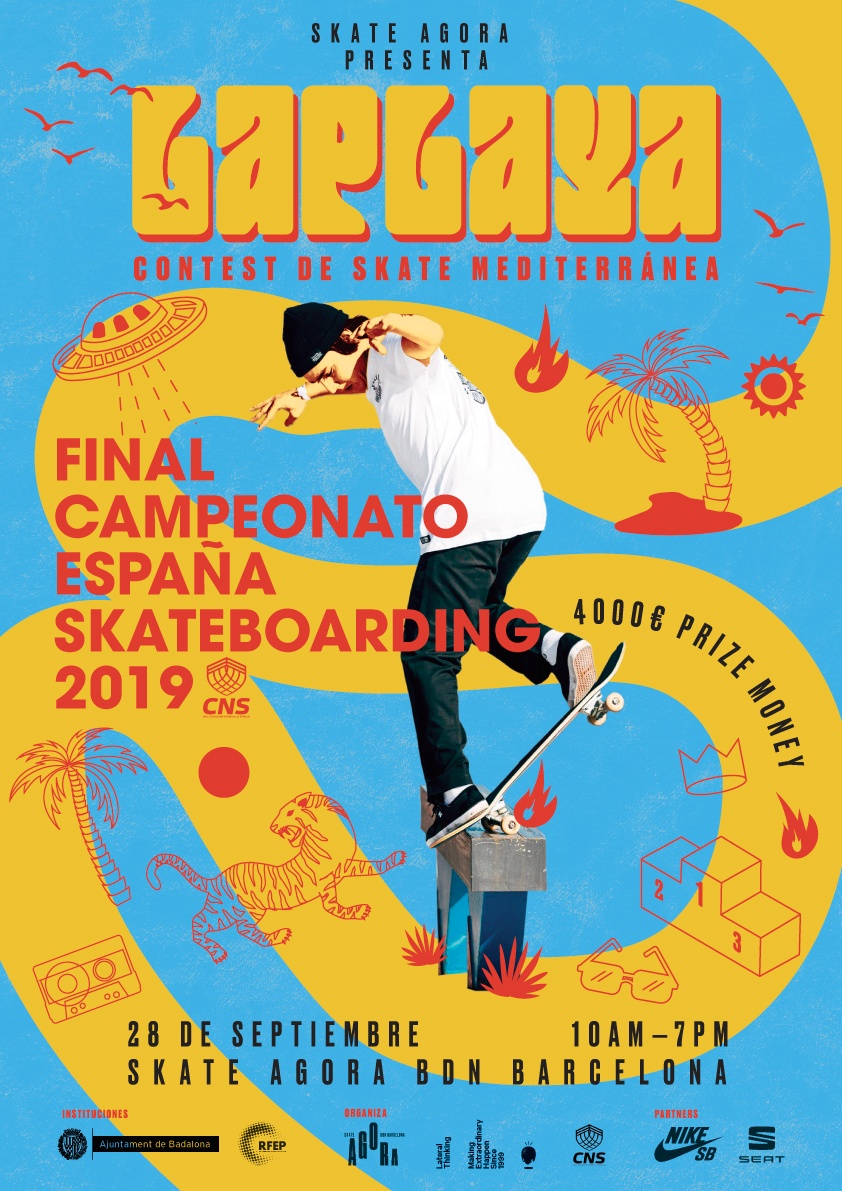 Vuelve ‘La Playa Contest’ de Skate Agora para cerrar el Campeonato de España de Street