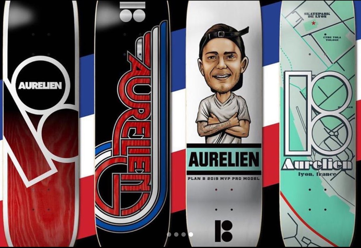 Aurelien Giraud ya es PRO de Plan B Skateboards