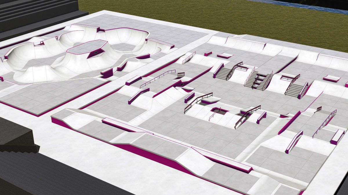 Así será el skatepark de los Juegos Olímpicos de Tokyo